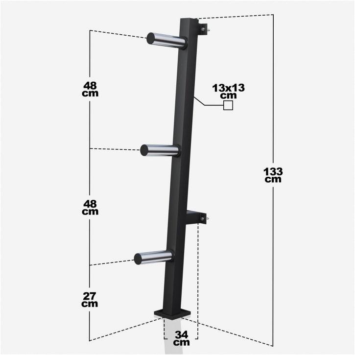 Wall Weight Plate Rack
