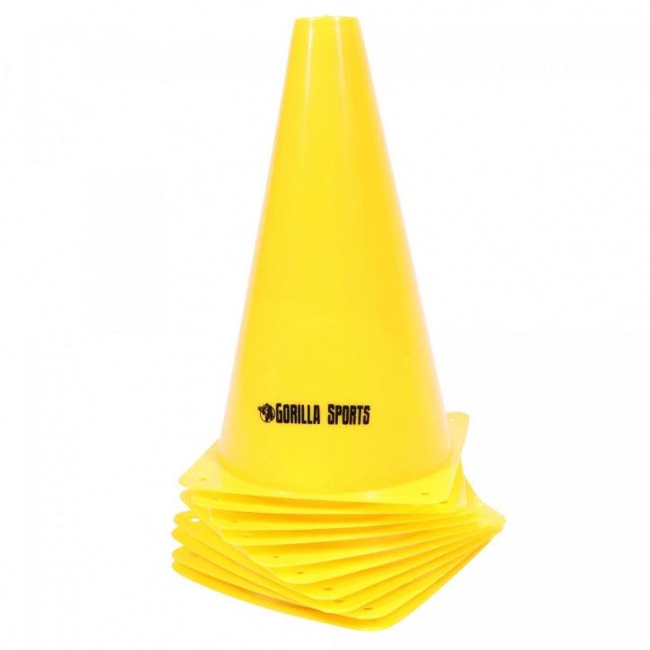 Training Cone Set of 10 (17 - 30 cm)