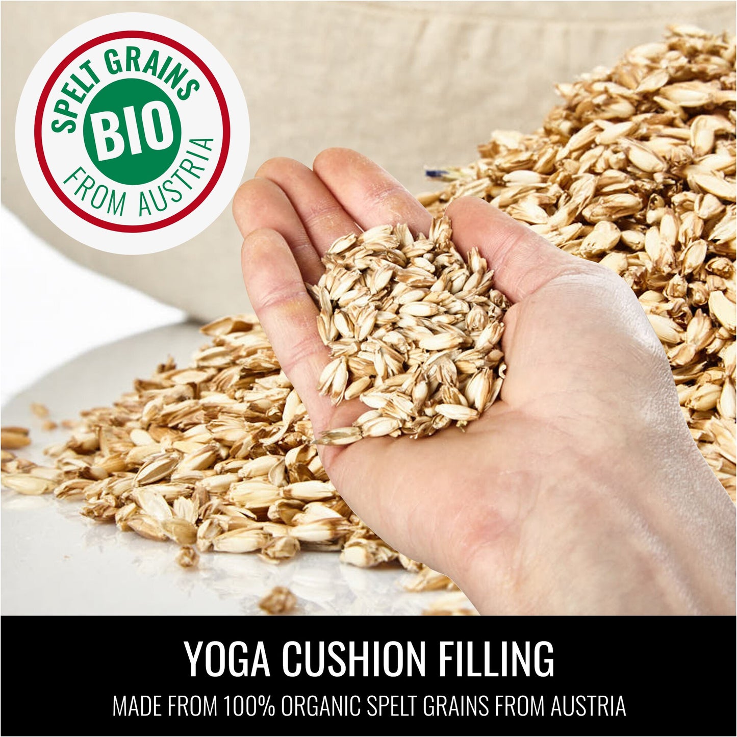 Yoga Cushion in different colors