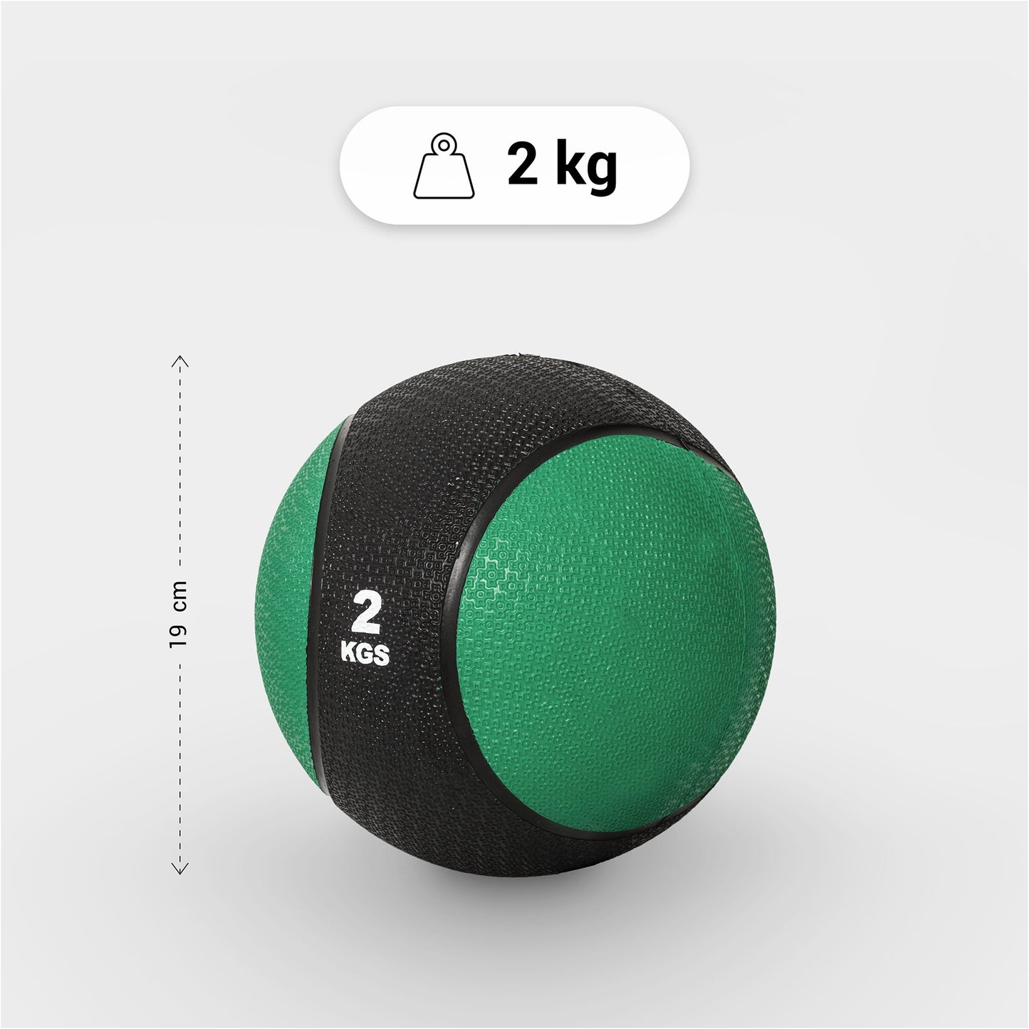 Rubber Medicine Ball 1 - 10 kg