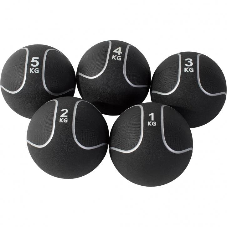 Rubber Medicine Ball 1 - 10 kg Non Slip