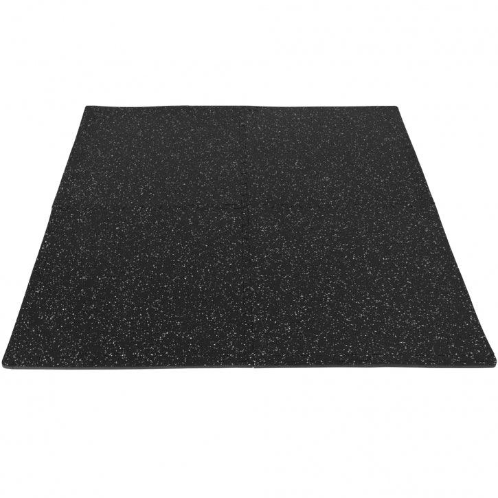 Rubber Gym Protection Mat (Set of 4 Parts + End Pieces)