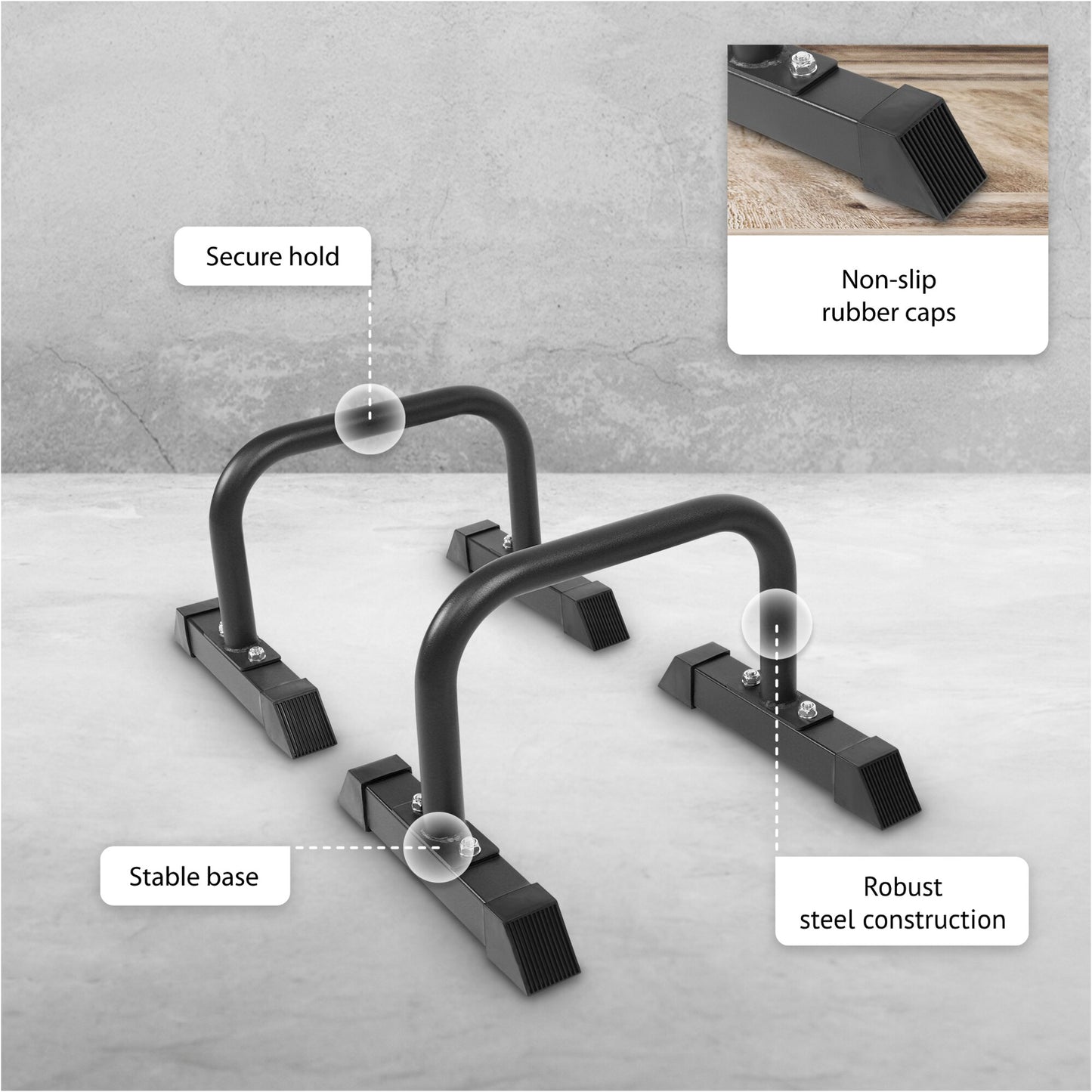 Push Up Parallettes in Various Colours