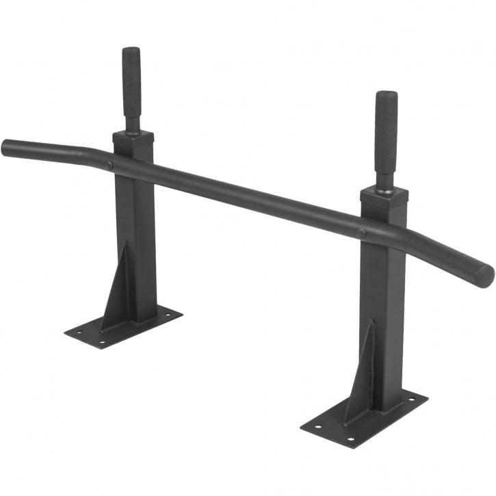 Pull-Up Set (Chin-Up Bar + Resistance Band), White/Black
