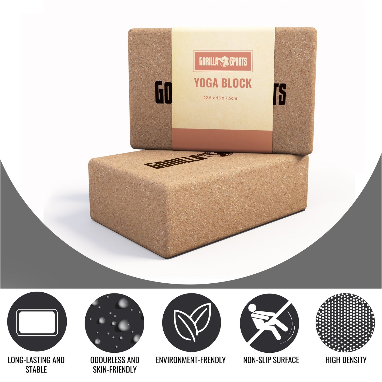 Yoga Block Cork