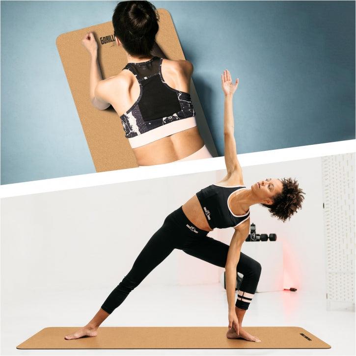 Yoga Mat Cork 183 x 61 x 0.5 cm