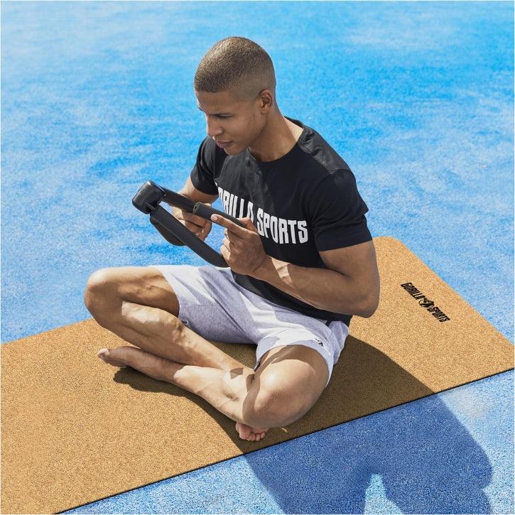 Yoga Mat Cork 183 x 61 x 0.5 cm