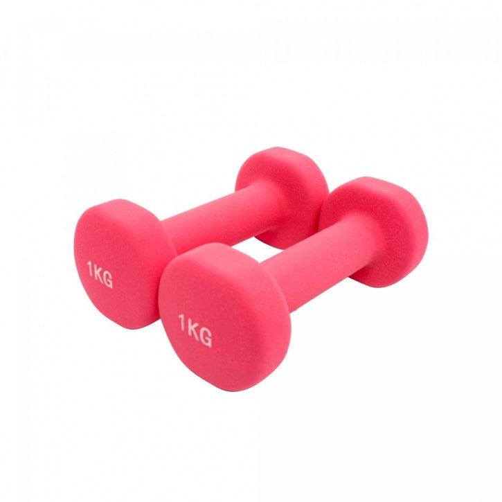 Aerobic Dumbbell Set with Case - 12 kg