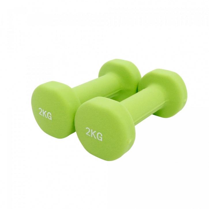 Aerobic Dumbbell Set with Case - 12 kg