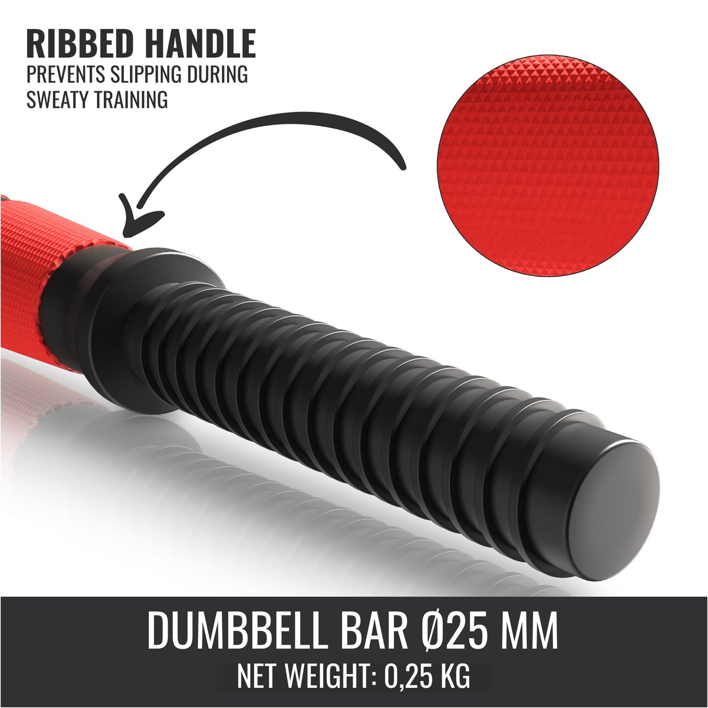 Cast Iron Dumbbell Set 15/20/25 kg