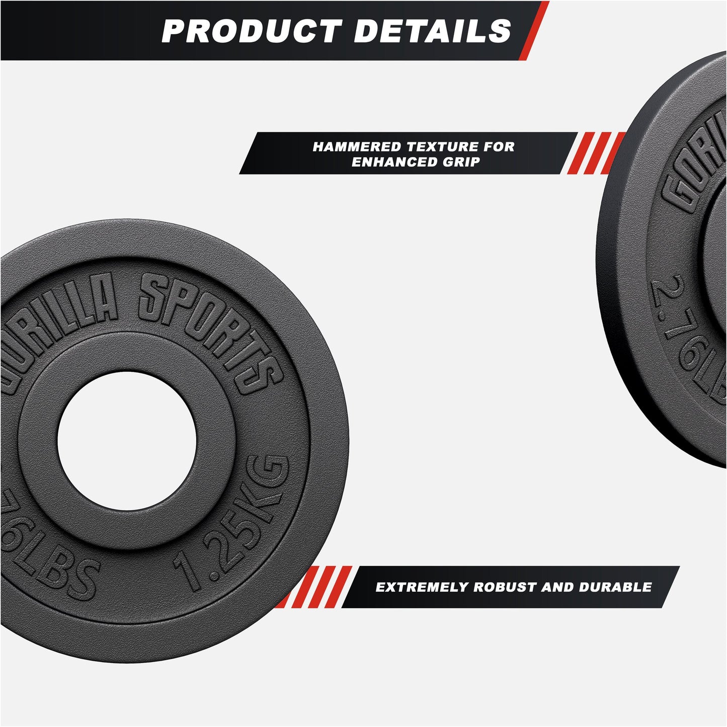 Cast Iron Olympic Weight Plate 1.25 - 25 kg