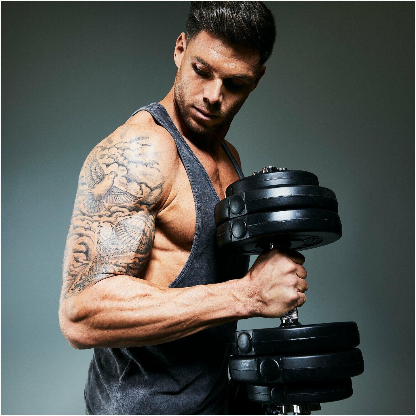 Plastic Dumbbell Set 20 kg