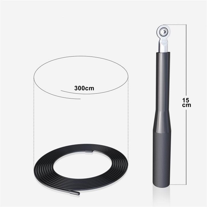 Adjustable Aluminium Skipping Rope 300 cm