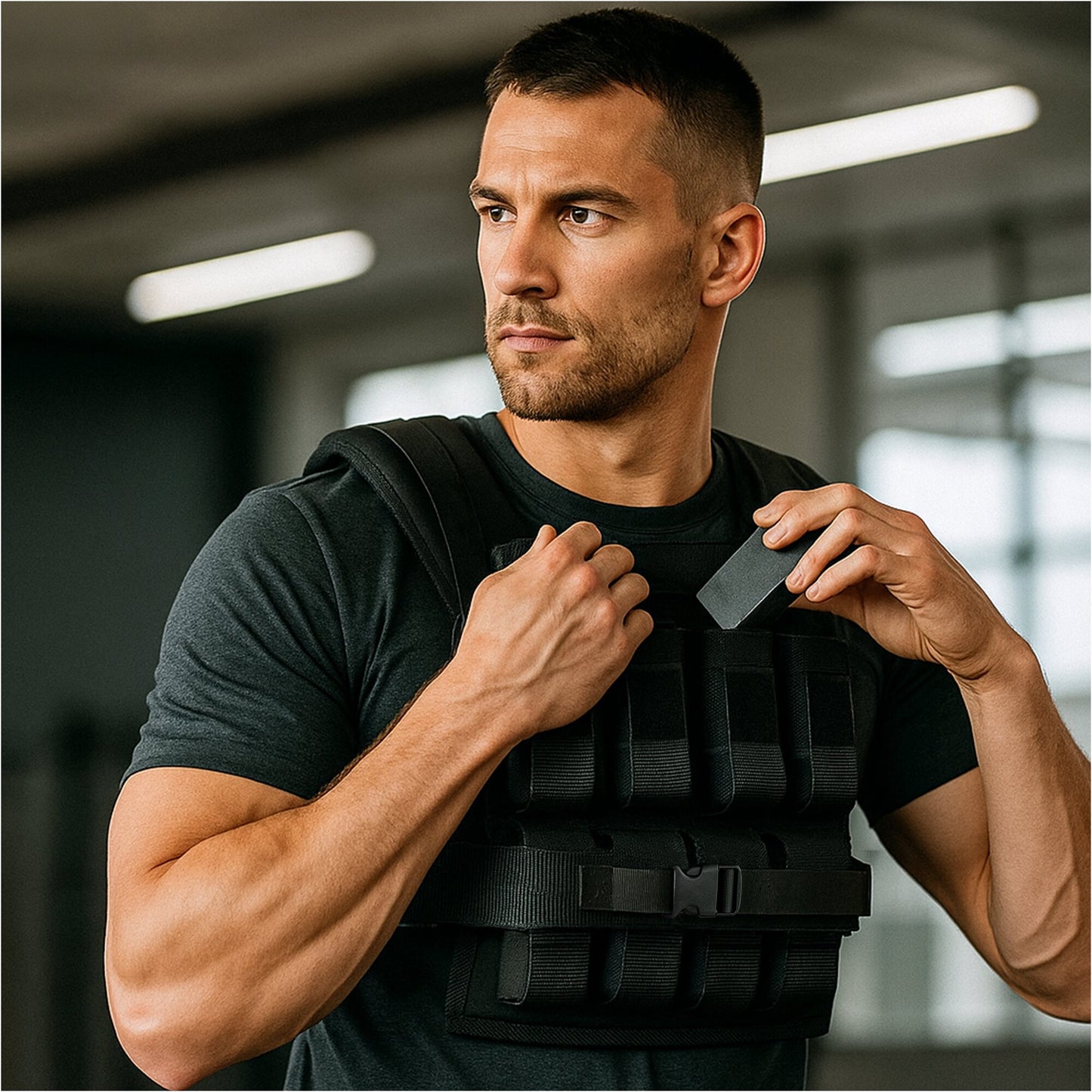 Adjustable Weighted Vest 10/20/30 kg
