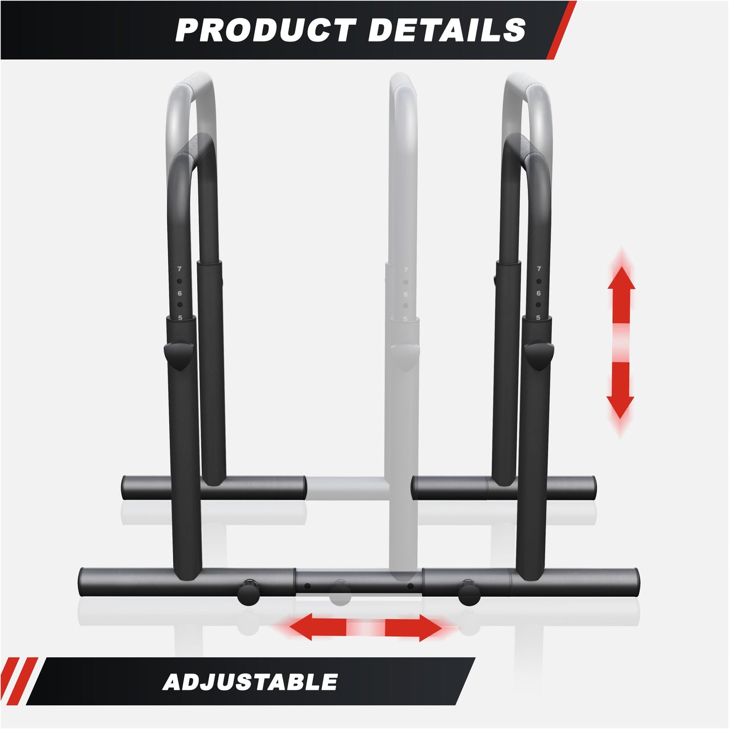 Dip Bars Adjustable