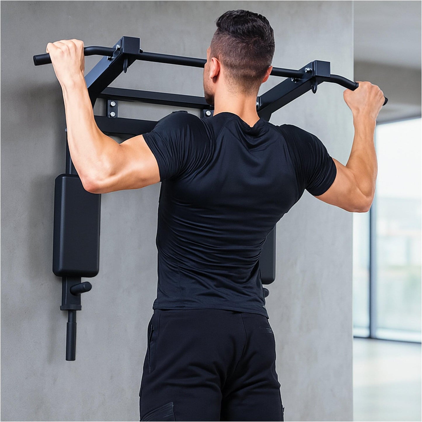 Pull Up Bar 4 in 1 - Wall-Mounted