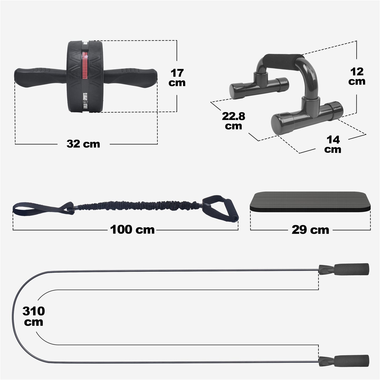 Ab Roller Set