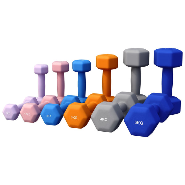 Dumbbell Set Neoprene – Gorilla Sports