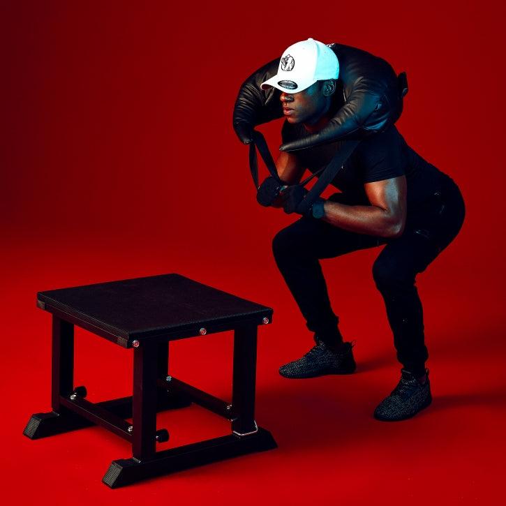 Adjustable Plyo Box Black