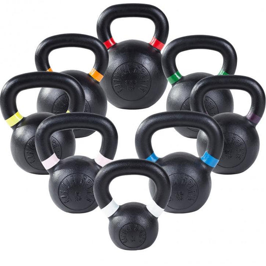 Kettlebell Olympic in Black 4 - 28 KG
