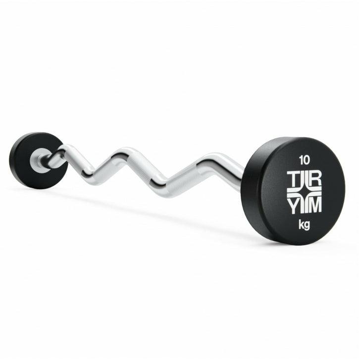 Pre-Loaded CPU EZ Curl Bar 10/15/20/25 kg