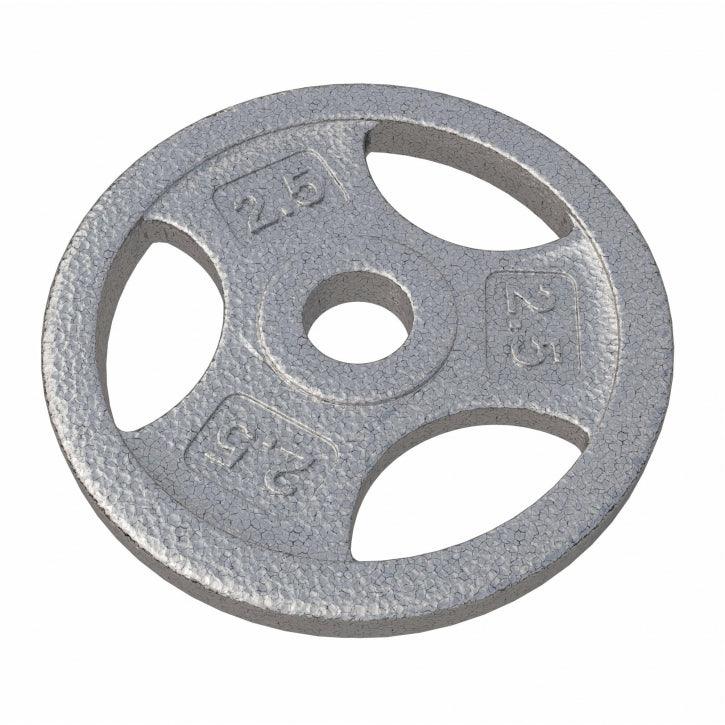 Cast Iron Weight Plate Tri Grip 2.5 - 45 lb