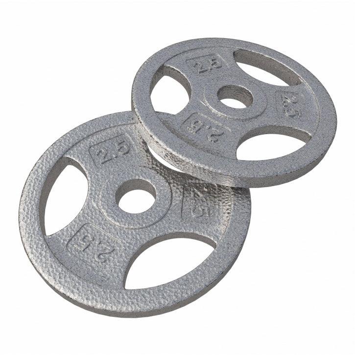 Cast Iron Weight Plate Tri Grip 2.5 - 45 lb