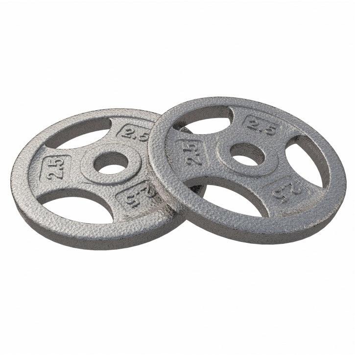 Cast Iron Weight Plate Tri Grip 2.5 - 45 lb