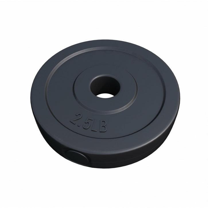 Plastic Weight Plate 2.5 - 35 lb, 25 mm
