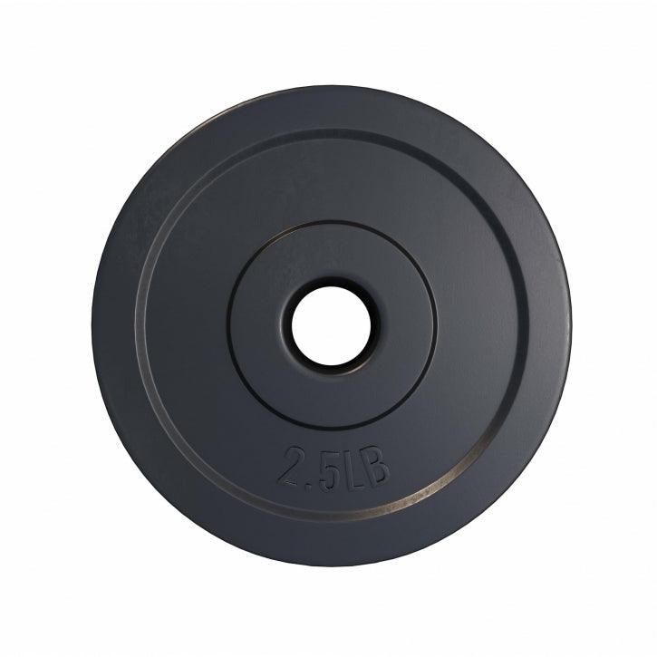Plastic Weight Plate 2.5 - 35 lb, 25 mm