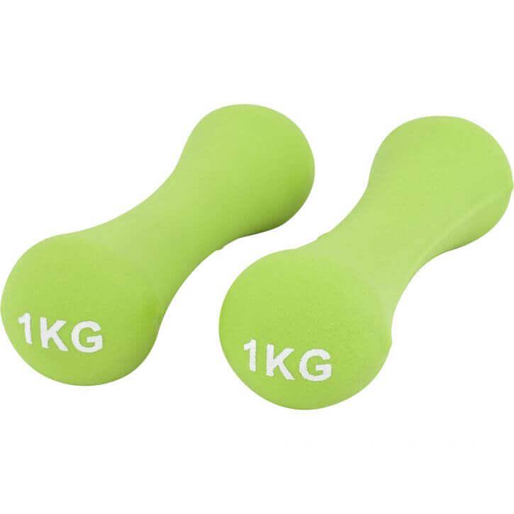 Neoprene Dumbbell Set 12 kg with Stand