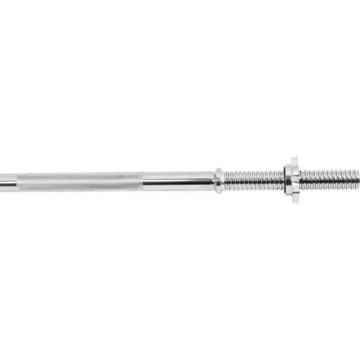Chrome Barbell Bar 170 cm with Star Collars