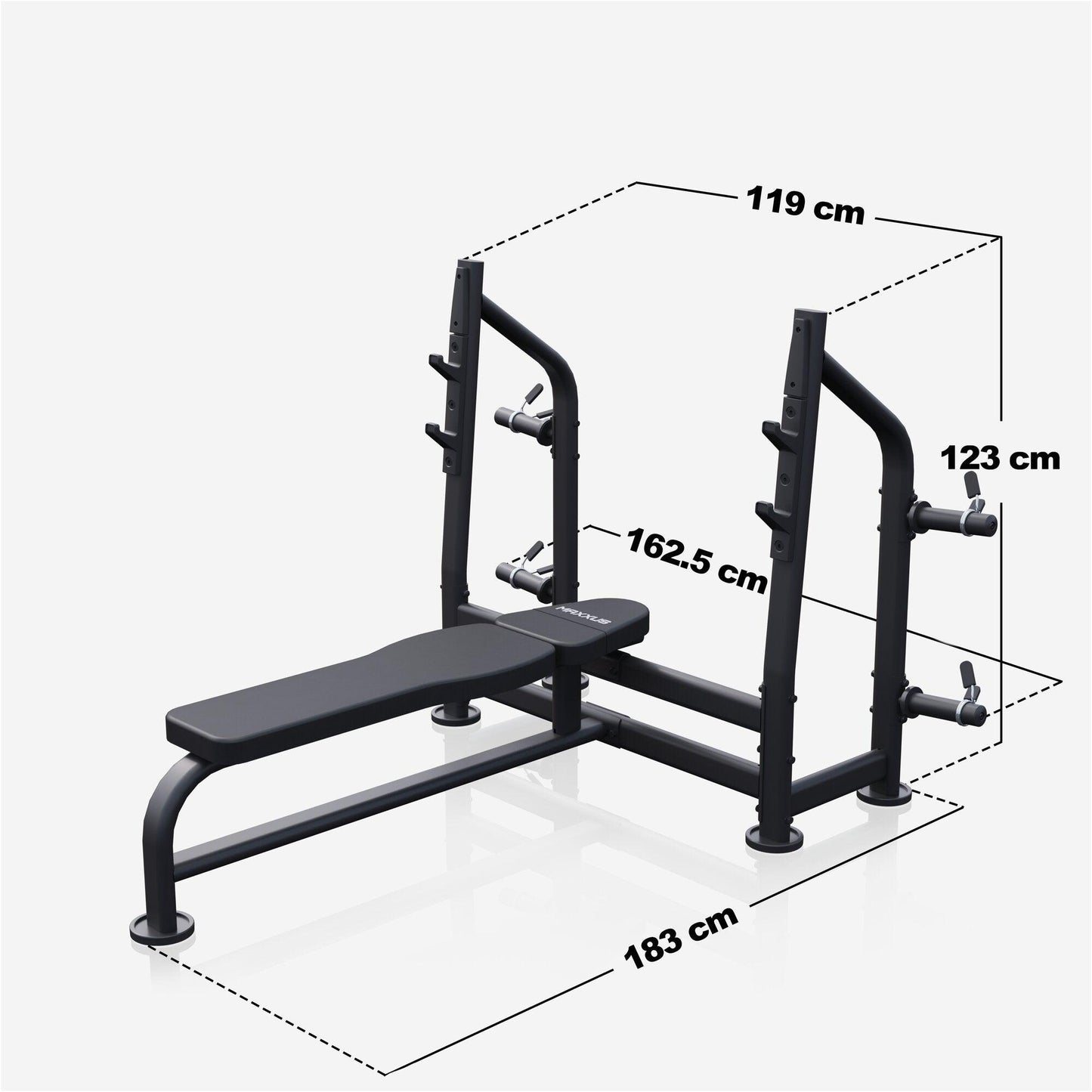Press Bench with Rack PRO