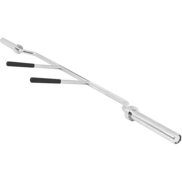 Olympic Safety Squat Bar 50/51 mm, Chrome/Black