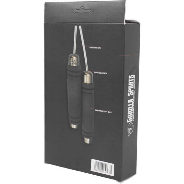 Speed Skipping Rope 300 cm Grey/Gold