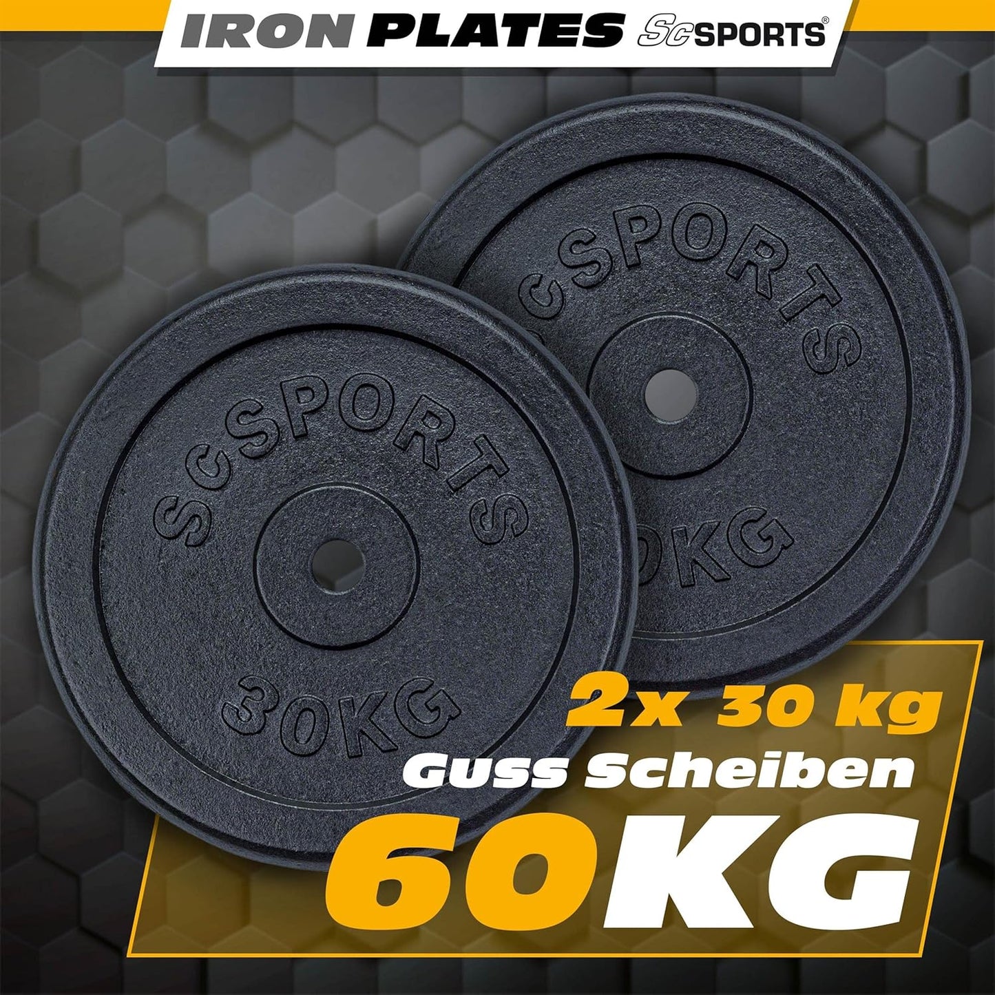 Weight Plates Cast Iron 30/31 mm