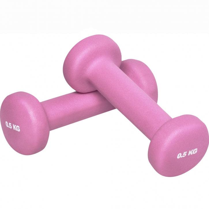 Gymnastic Dumbbell Set with Case - 10 kg