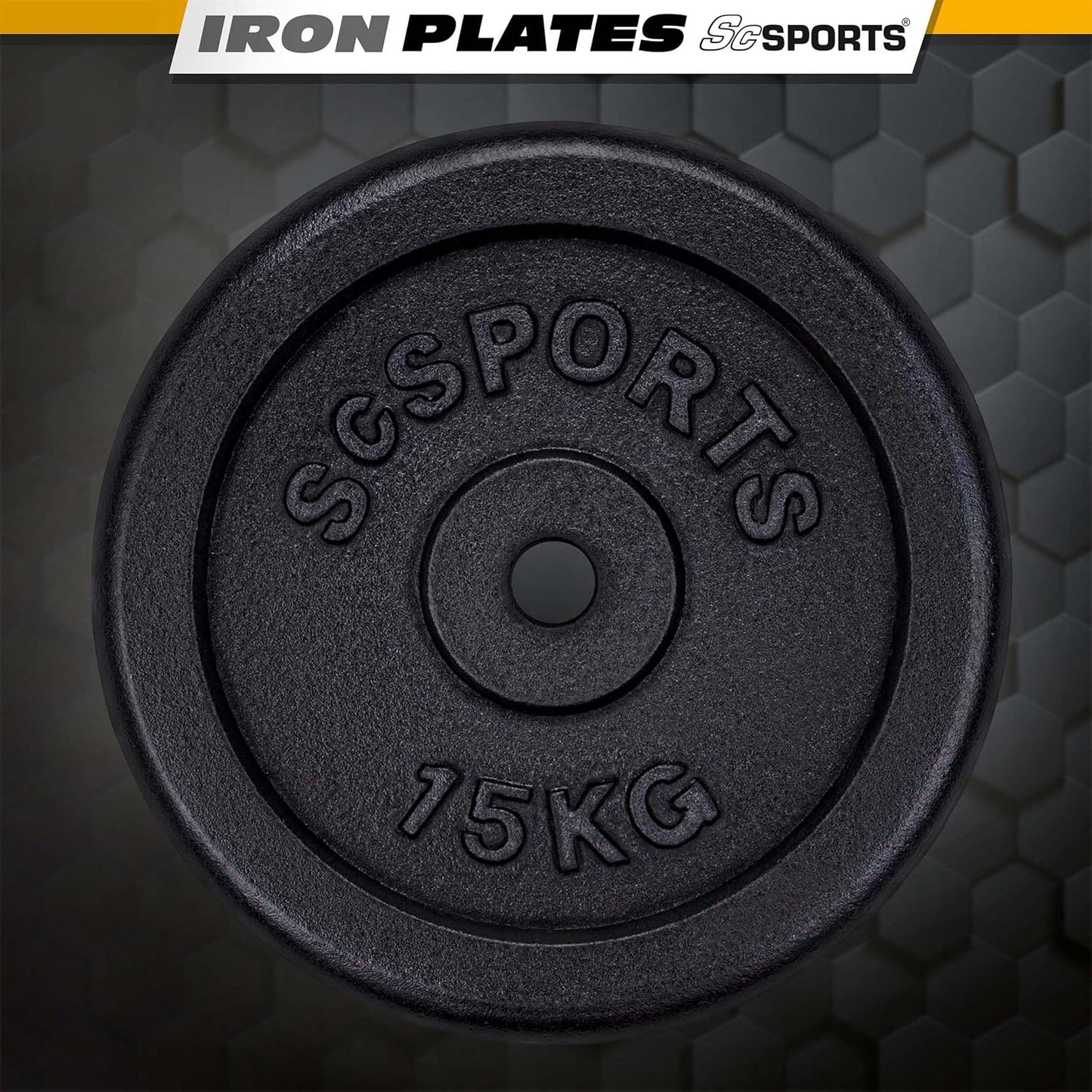 Weight Plates Cast Iron 15–20 kg