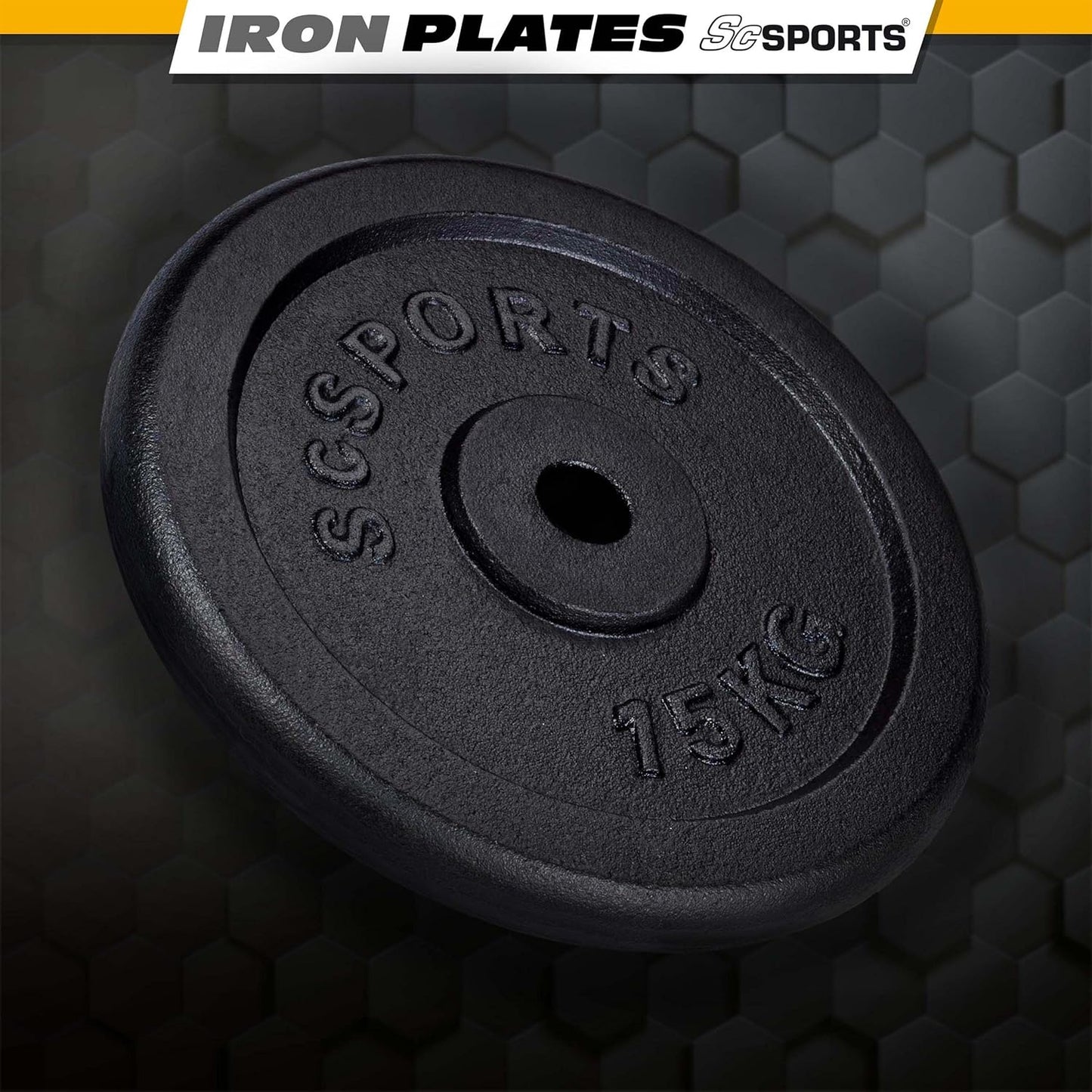 Weight Plates Cast Iron 15–20 kg