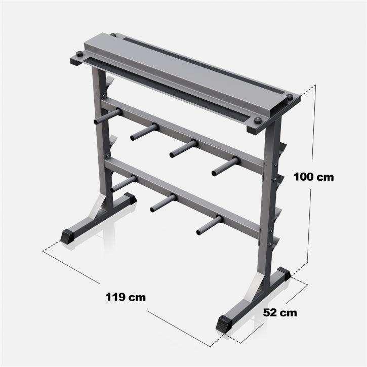Weight Rack for Barbells, Plates and Dumbbells