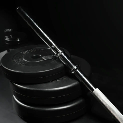 Barbell in Chrome 150 cm (5 ft) with Spring Collars
