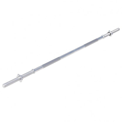 Chrome Barbell Bar 150 cm (4.9 ft) with Star Collars