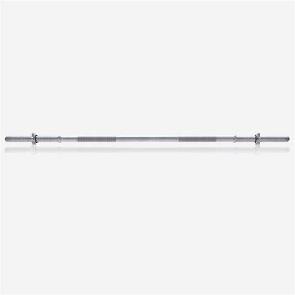 Chrome Barbell Bar 150 cm (4.9 ft) with Star Collars