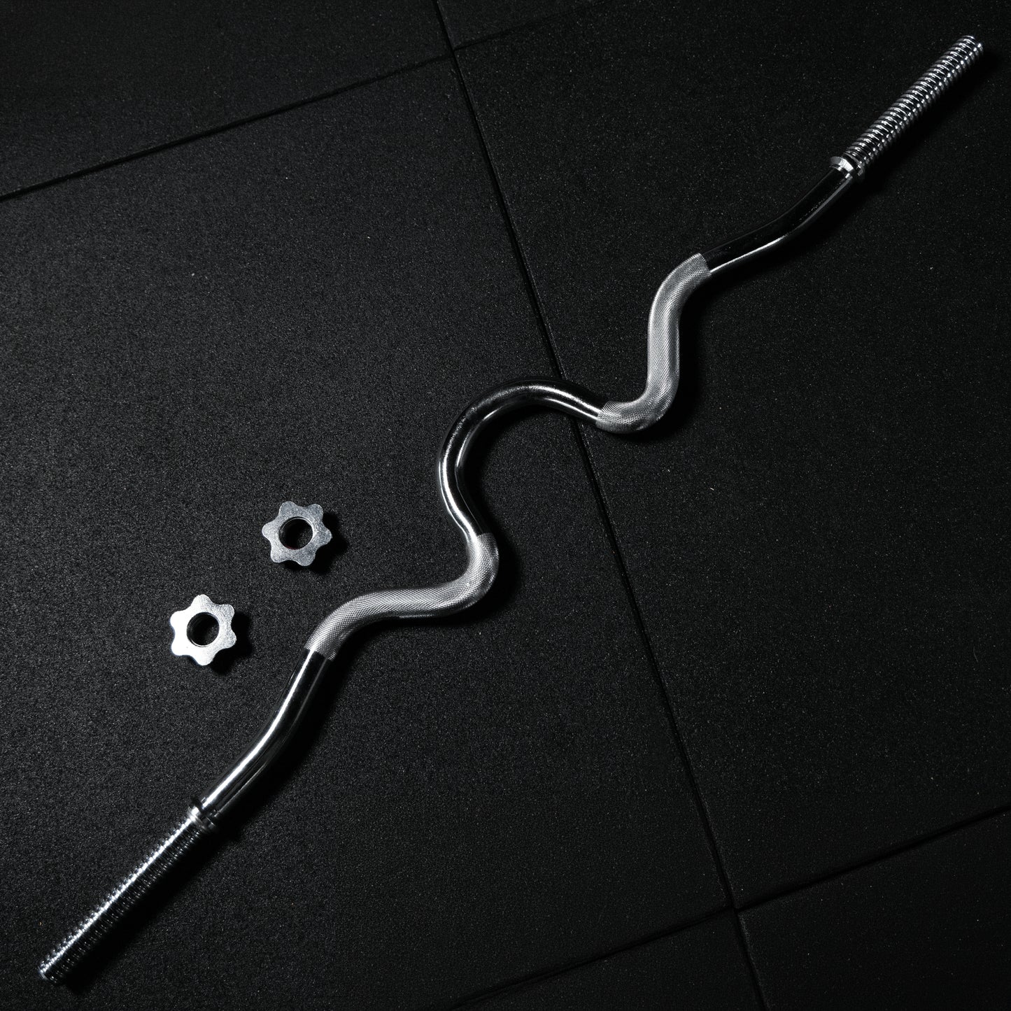 EZ Curl Bar 120 cm with Star Collars