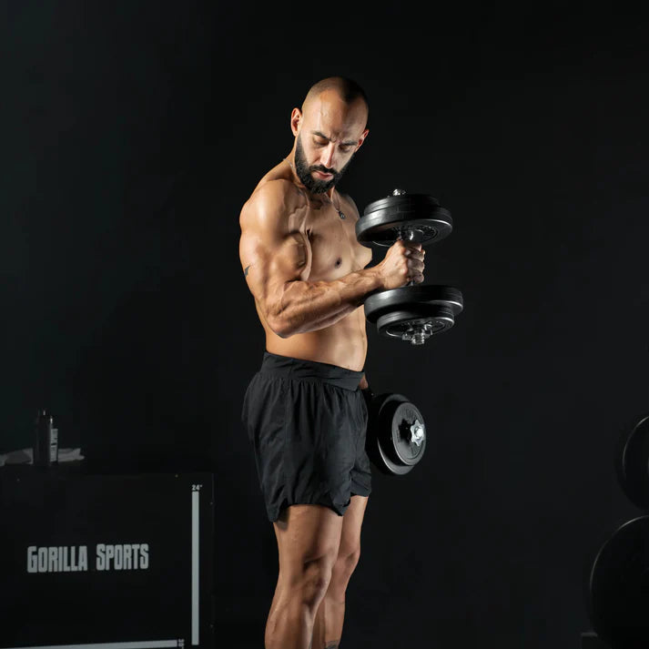 Plastic Dumbbell Set 20 kg