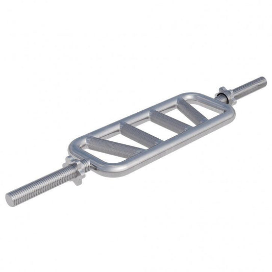 Multi-Grip Triceps Trainer Chrome Bar with Star Collars