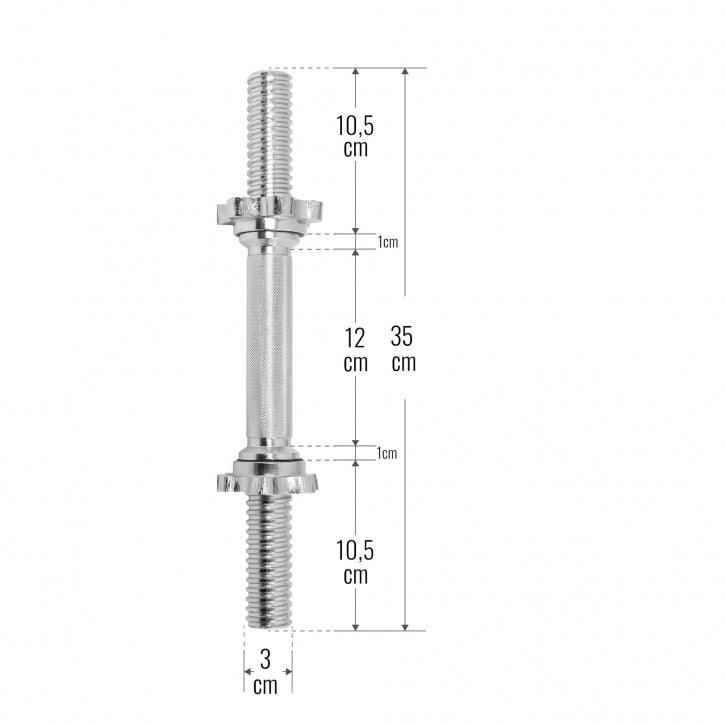 Dumbbell Bars 35/42 cm, Various Sets