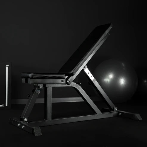 Adjustable Weight Bench in Black