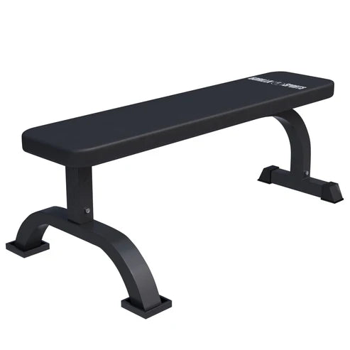 Flat Bench White/Black