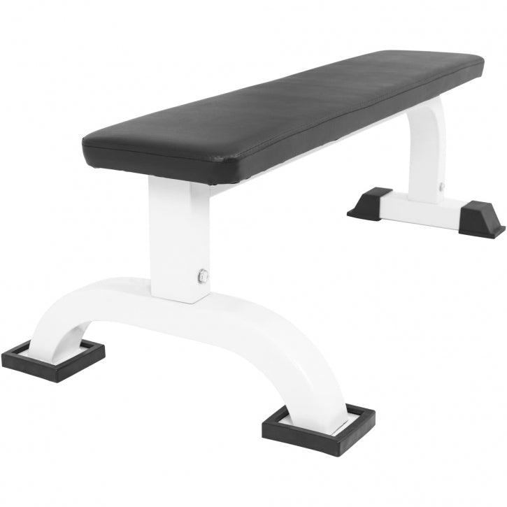 White Flat Bench